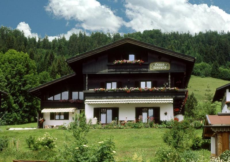 Haus Sonneck Ferienwohnungen Gbr Reit im Winkl Exteriér fotografie